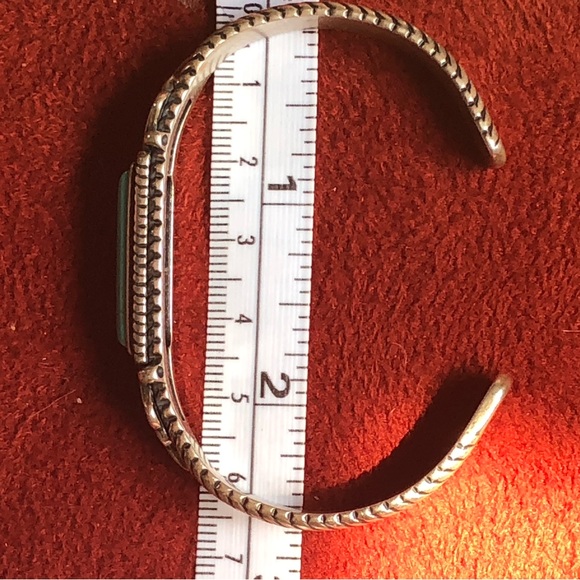 Carolyn Pollack Relios turquoise & sterling cuff - Picture 9 of 10